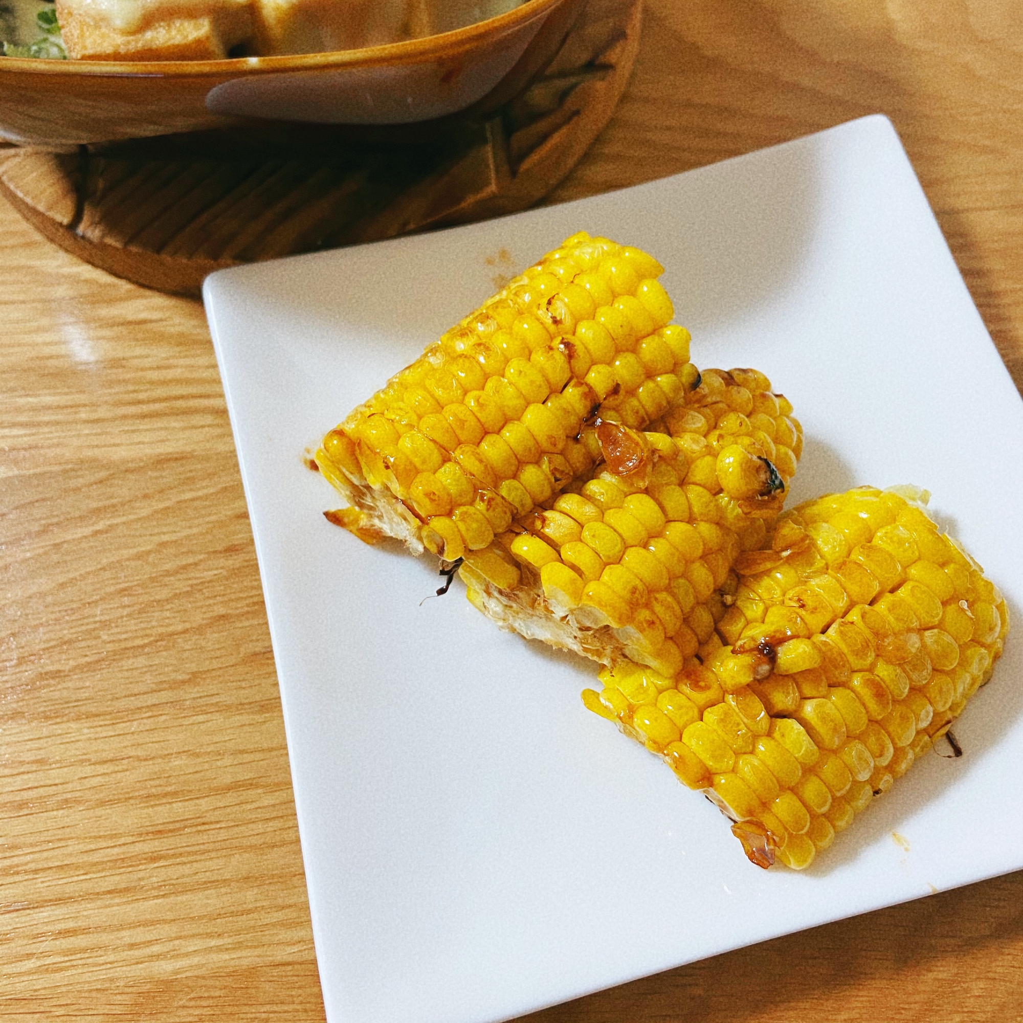 とうもろこしのバター醤油