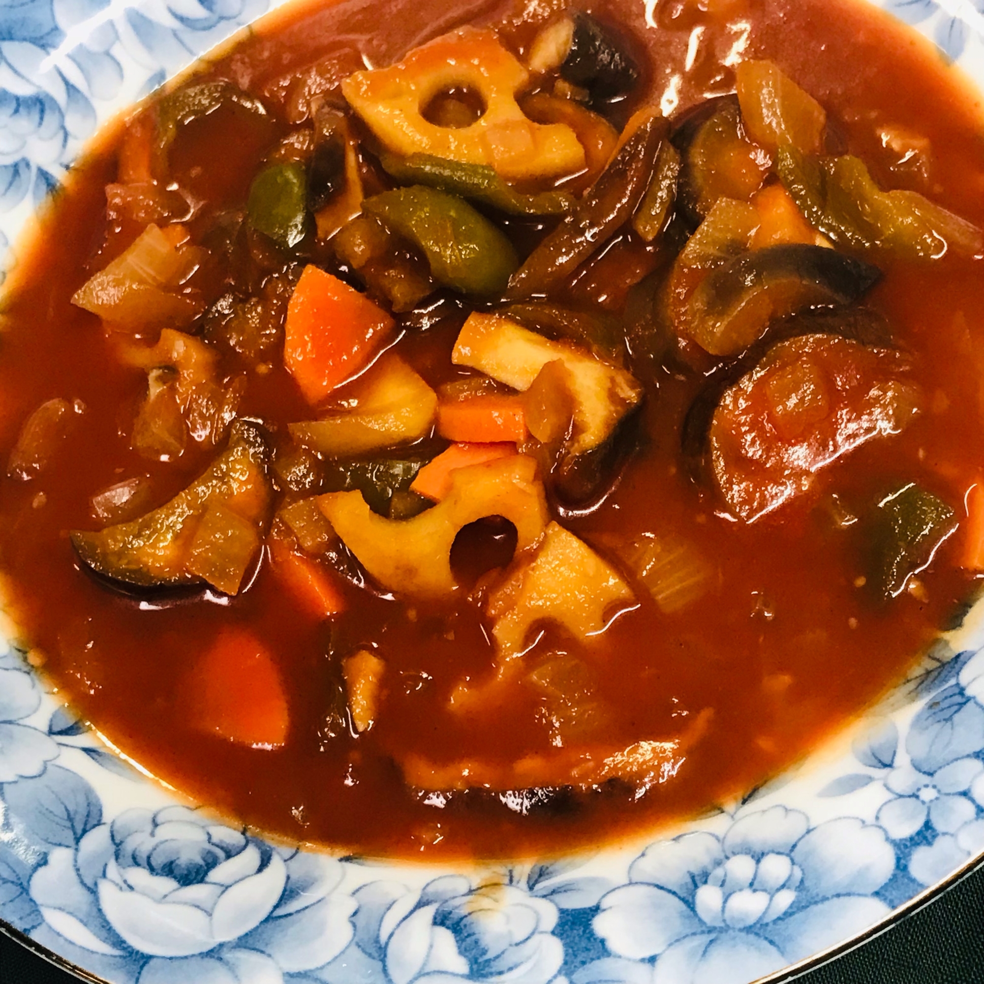 トマトジュースでラタテュイユ♪クリスマスにも♪