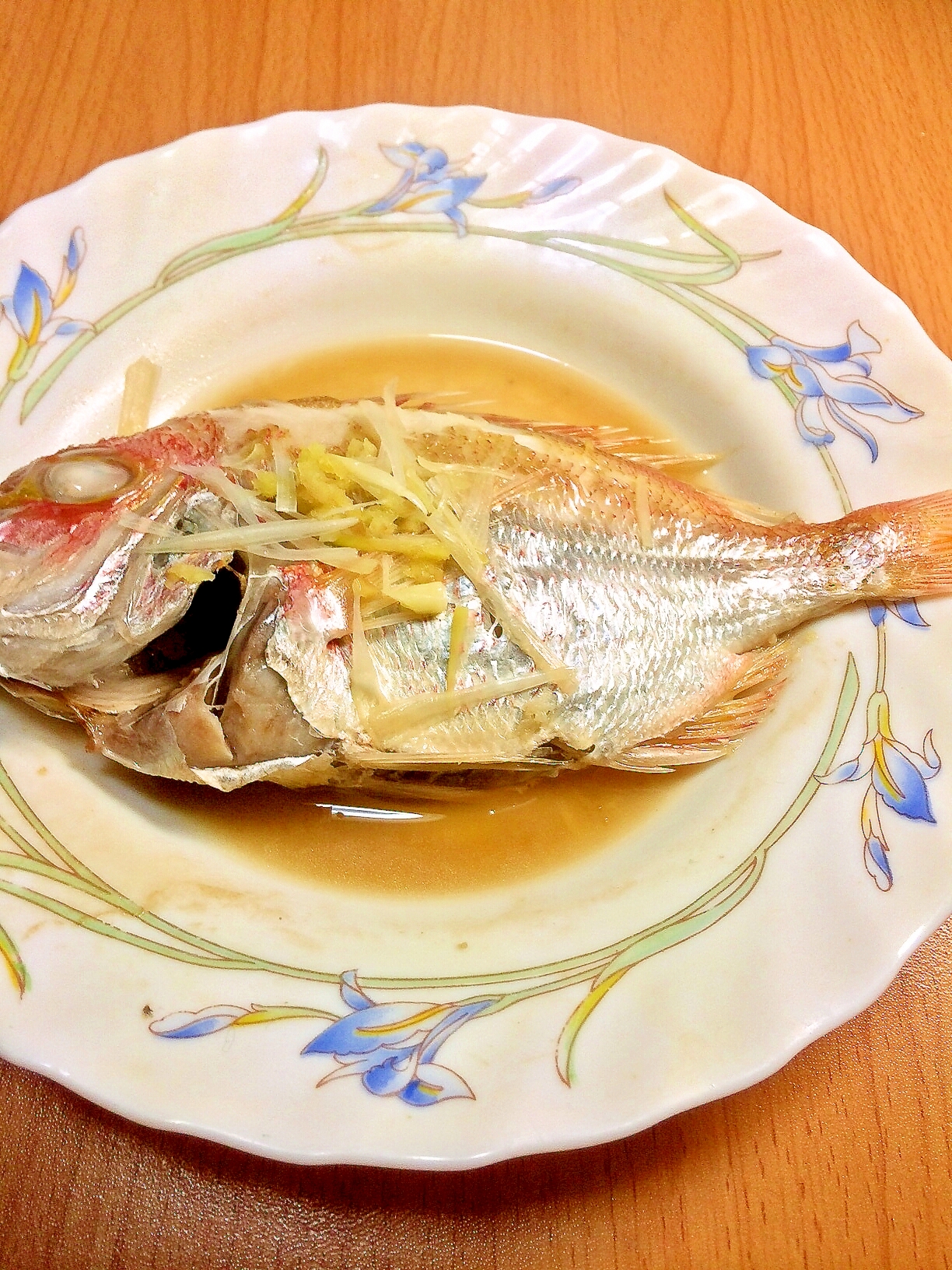 簡単レンジ調理 鯛の酒蒸し 中華風仕立て レシピ 作り方 By ねここ25 楽天レシピ 簡単レンジ調理 鯛の酒蒸し 中華風仕立て レシピ 作り方 By ねここ25 楽天レシピ