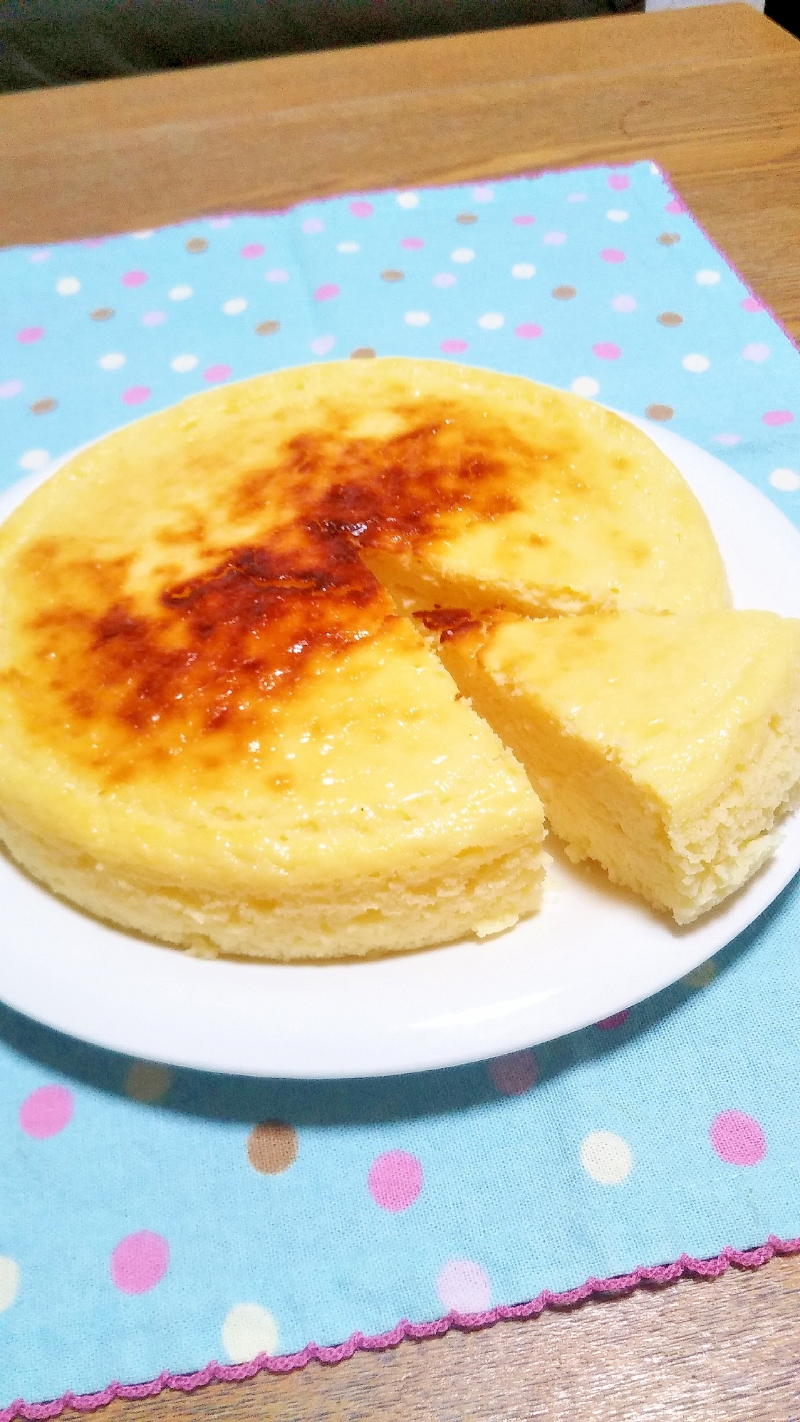 仕込み3分！混ぜて焼くだけ♪　ヨーグルトケーキ