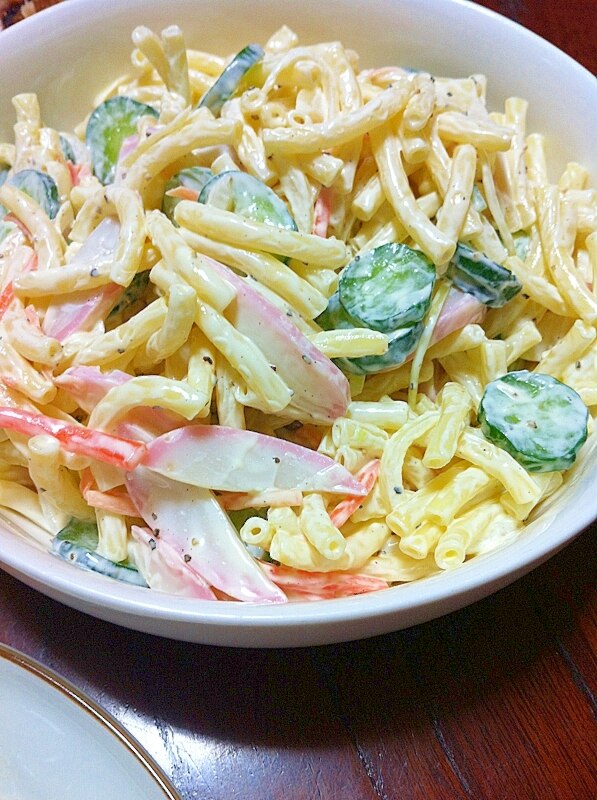 かまぼこ入りマカロニサラダ レシピ・作り方 by makao - 楽天レシピ