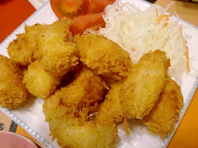 カレー風味♪牡蠣フライ