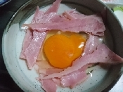 レンジでベーコンエッグ レシピ 作り方 By あやめぇ 楽天レシピ