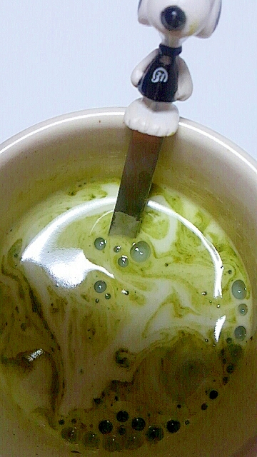 マーブル生クリーム抹茶ラテ レシピ 作り方 By ぴぐ 楽天レシピ