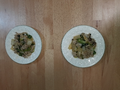 小松菜とピーマンを一度に消費したくて作りました！
味噌のコクが感じられて美味しかったです(^-^)