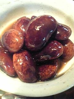 ふっくらつやつや紫花豆の甘煮♪