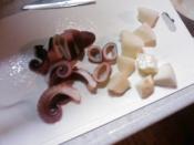 タコとジャガイモの煮物カワハギの肝添え レシピ 作り方 By チョコのr 楽天レシピ タコとジャガイモの煮物カワハギの肝添え レシピ 作り方 By チョコのr 楽天レシピ