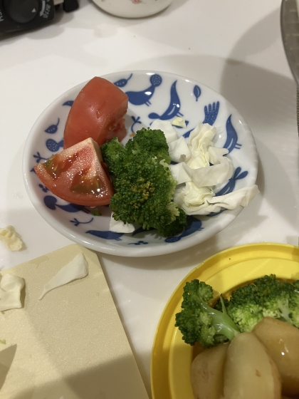 ミントでフレッシュなトマト豆腐サラダ！