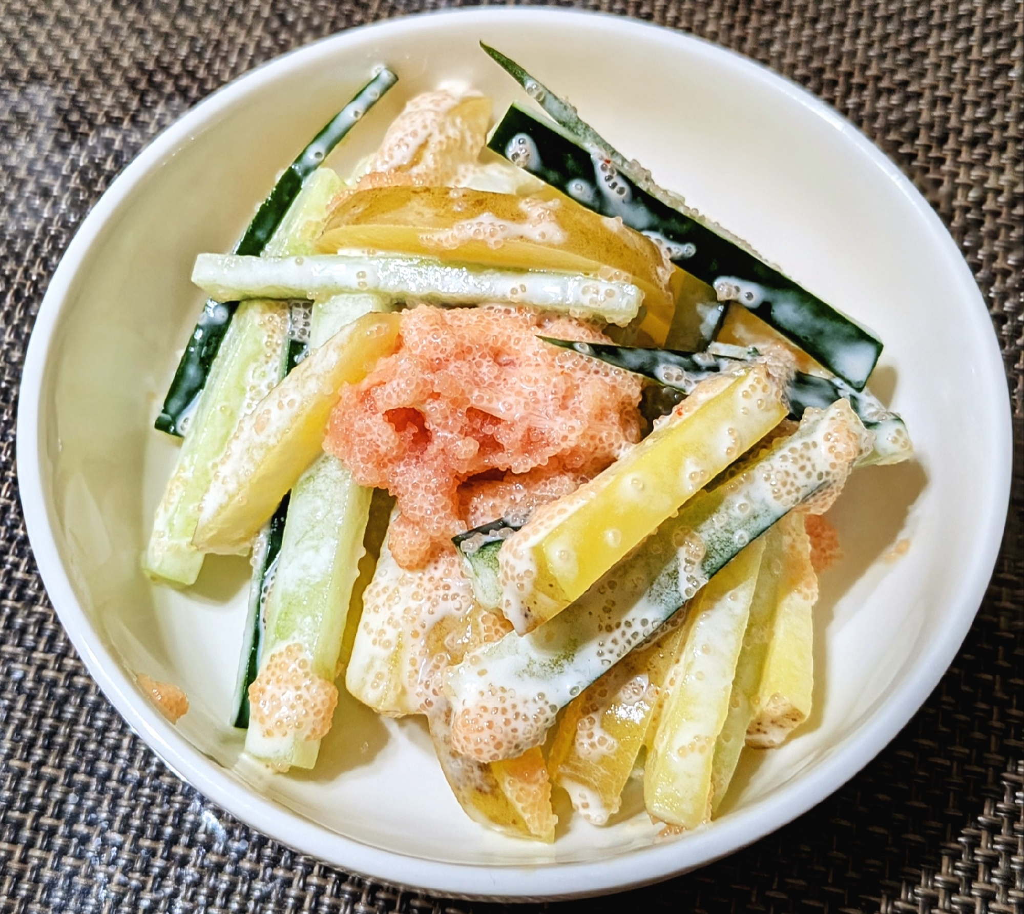 【副菜】じゃがいもの明太子サラダ