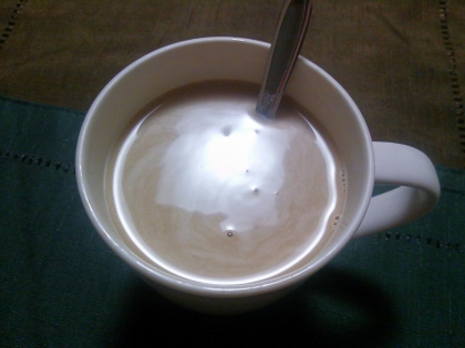 紅茶+コーヒーの組合せがこんなに美味しいとは！新しい発見御馳走様です＾＾