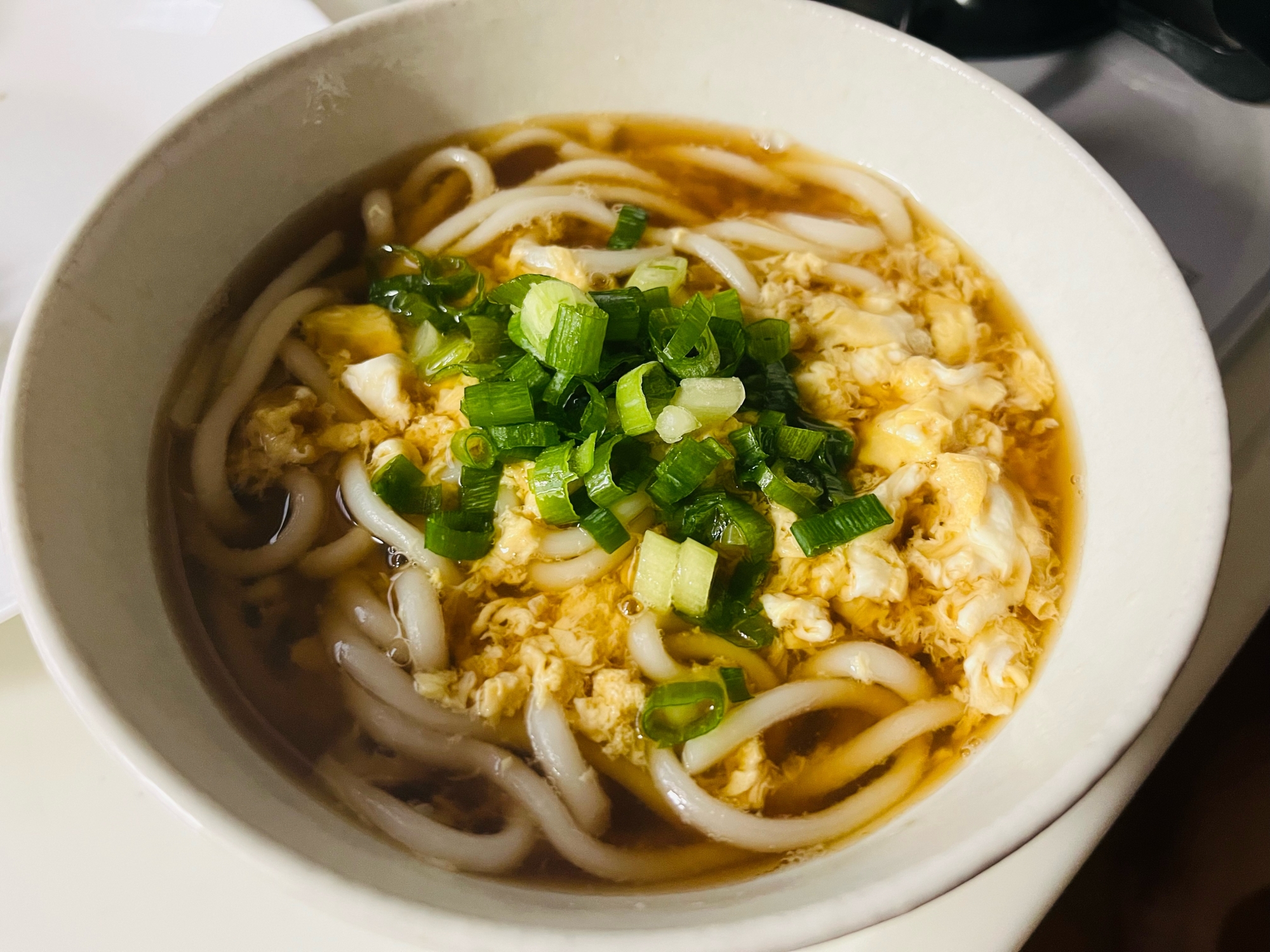 シンプル·͜· ᕷかき玉うどん