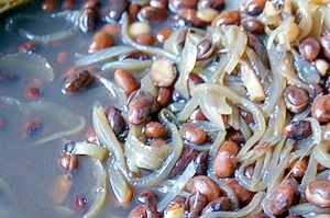 いんげん豆の玉ねぎ煮