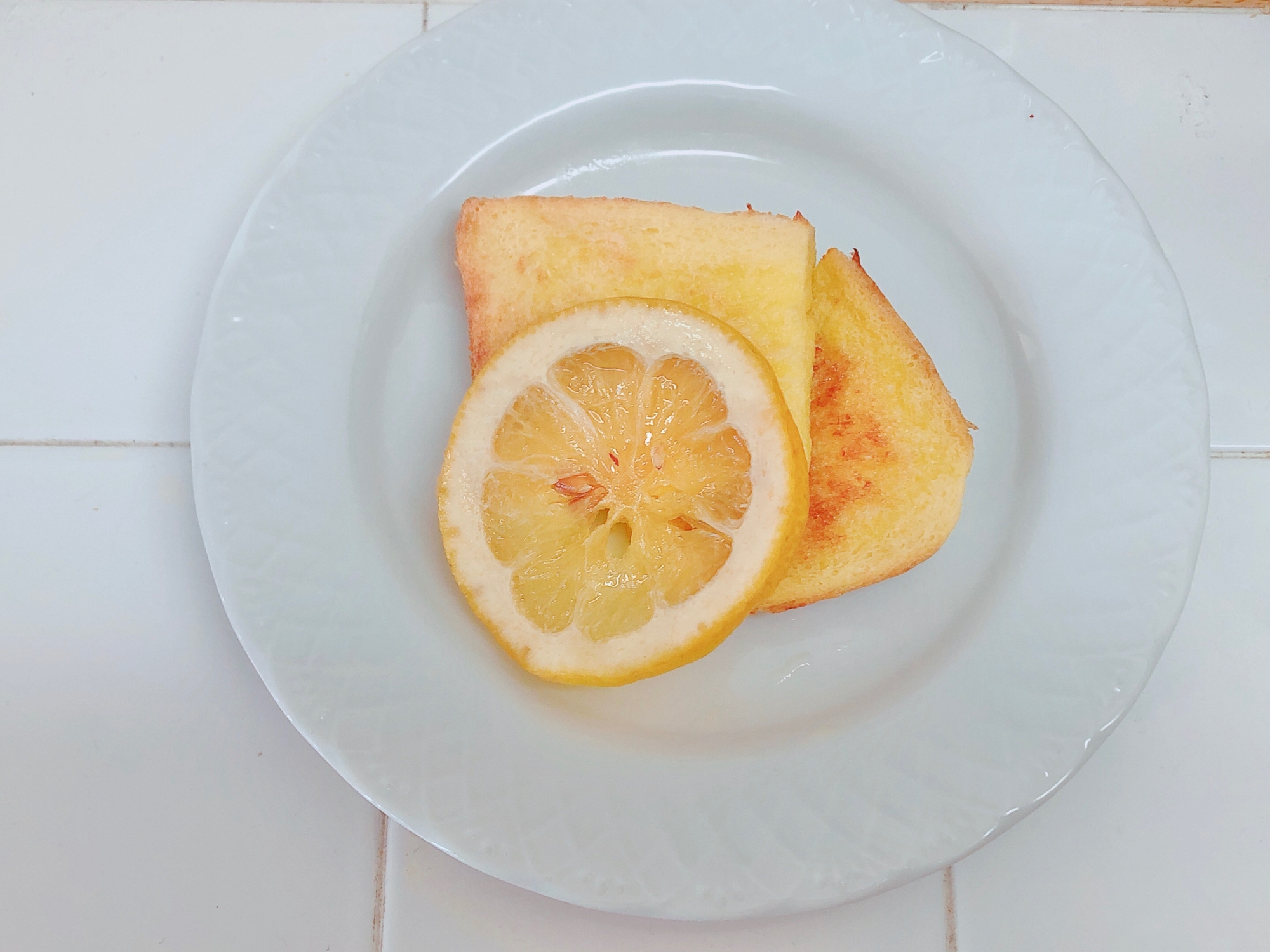 バターレモンのフレンチトースト