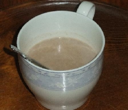カフェ・オ・ショコラ♪これから本番ですね。
ミルクの方がかなり量が多かったかもですが、
美味しかったです！！また作ります。