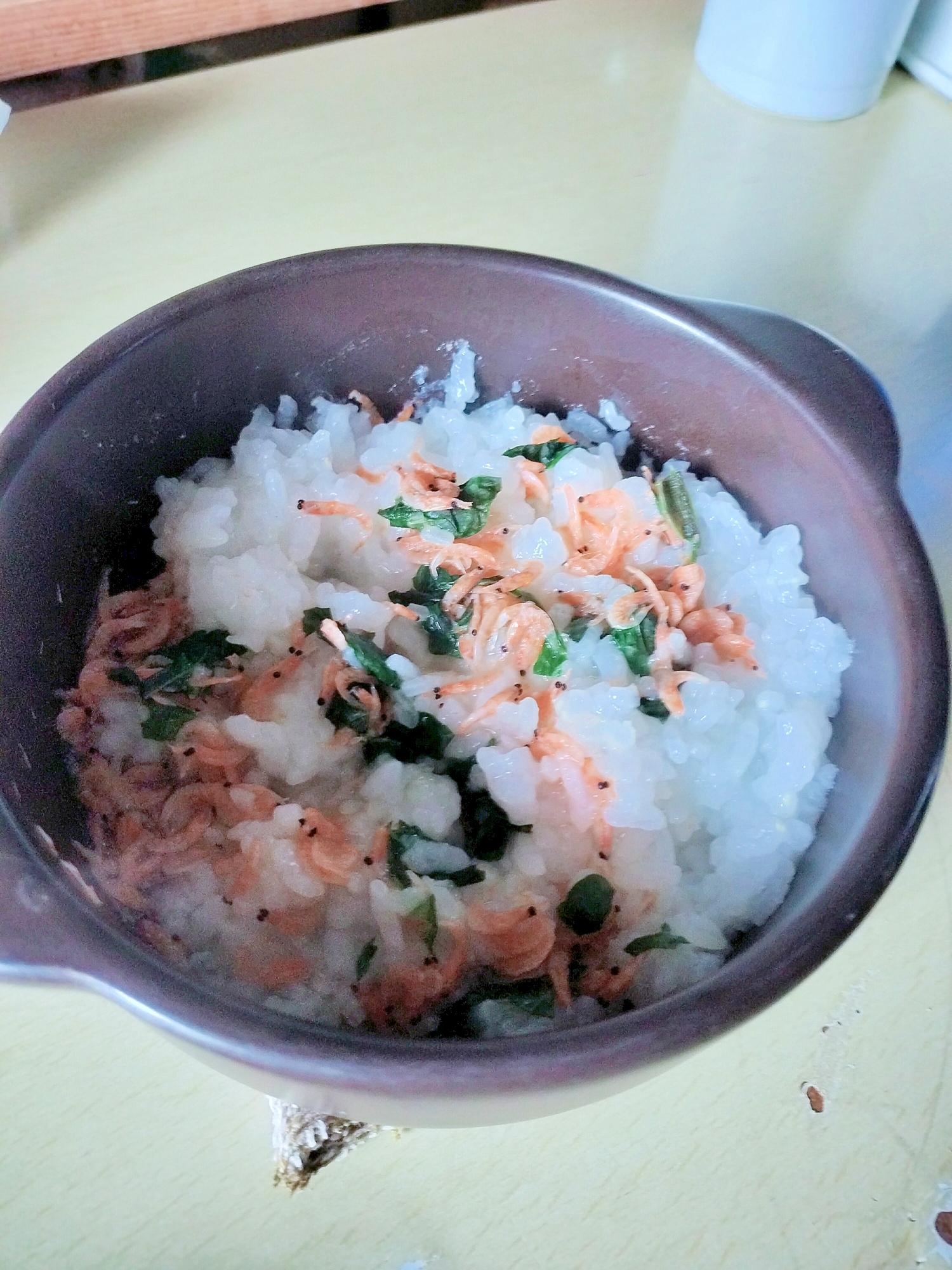 あみえび大葉入りご飯♪