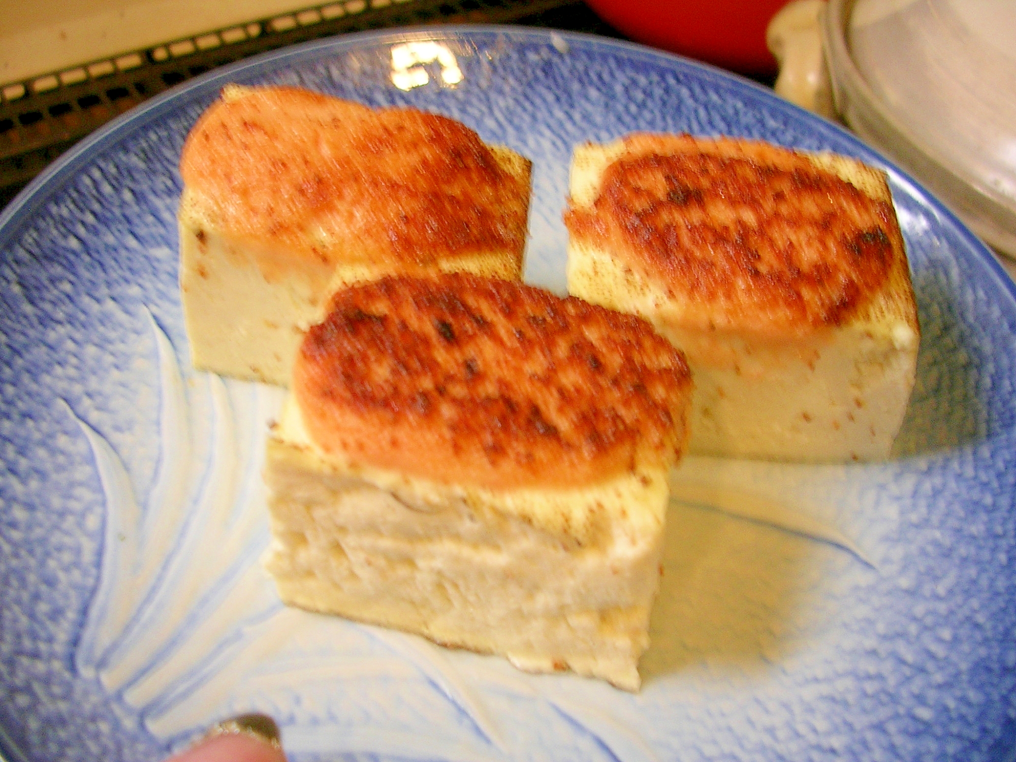 残った焼き豆腐で豆腐の田楽 明太子マヨネーズ レシピ 作り方 By うさぎの春子 楽天レシピ