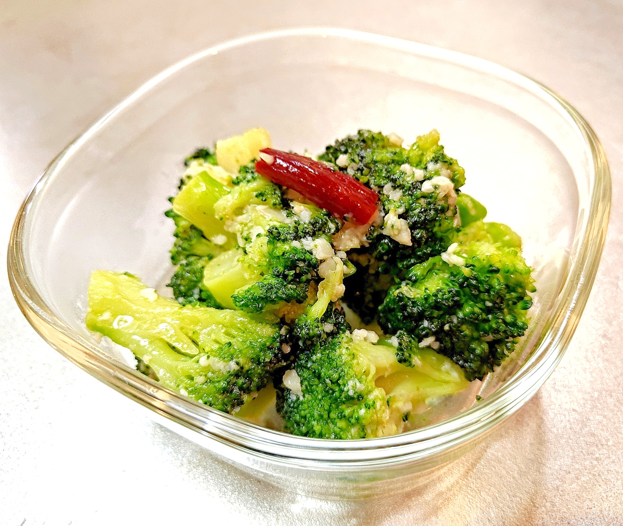 塩麹でブロッコリーのペペロンチーノ風炒め◆パスタに