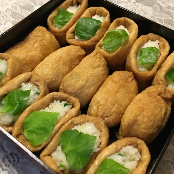 わさびと三つ葉で 大人のいなり寿司 レシピ 作り方 By ミシェル ラ フランス 楽天レシピ わさびと三つ葉で 大人のいなり寿司 レシピ 作り方 By ミシェル ラ フランス 楽天レシピ