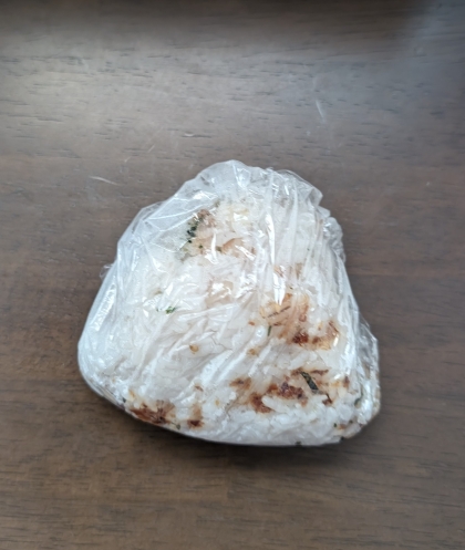 焼きたらことおかかのおにぎり