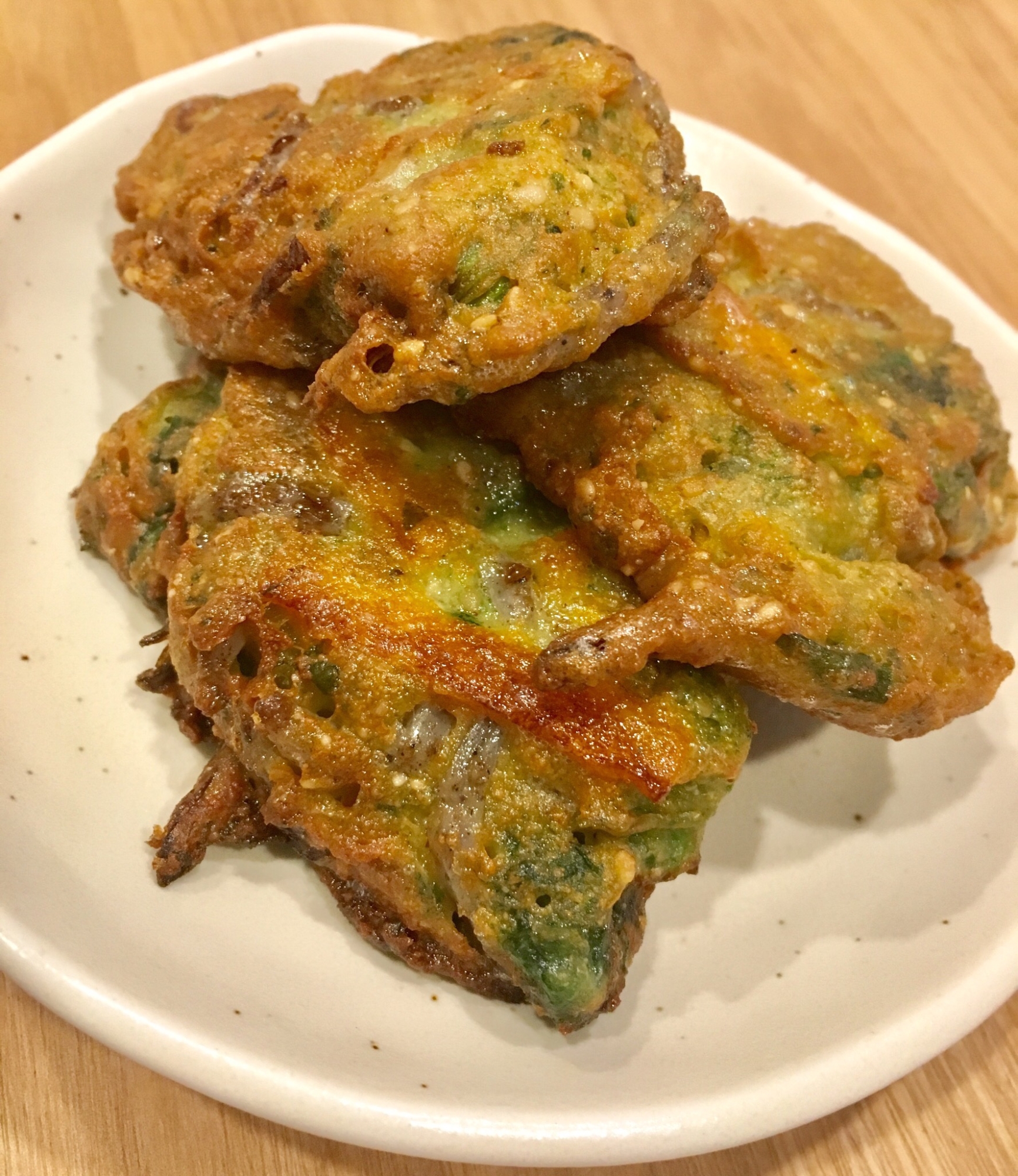 白和えからのぉ〜♪変身!サクッフワッがんもどき♪
