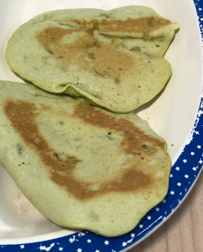 子供と作る　野菜パンケーキ