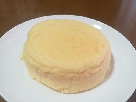 しっとりスフレチーズケーキ