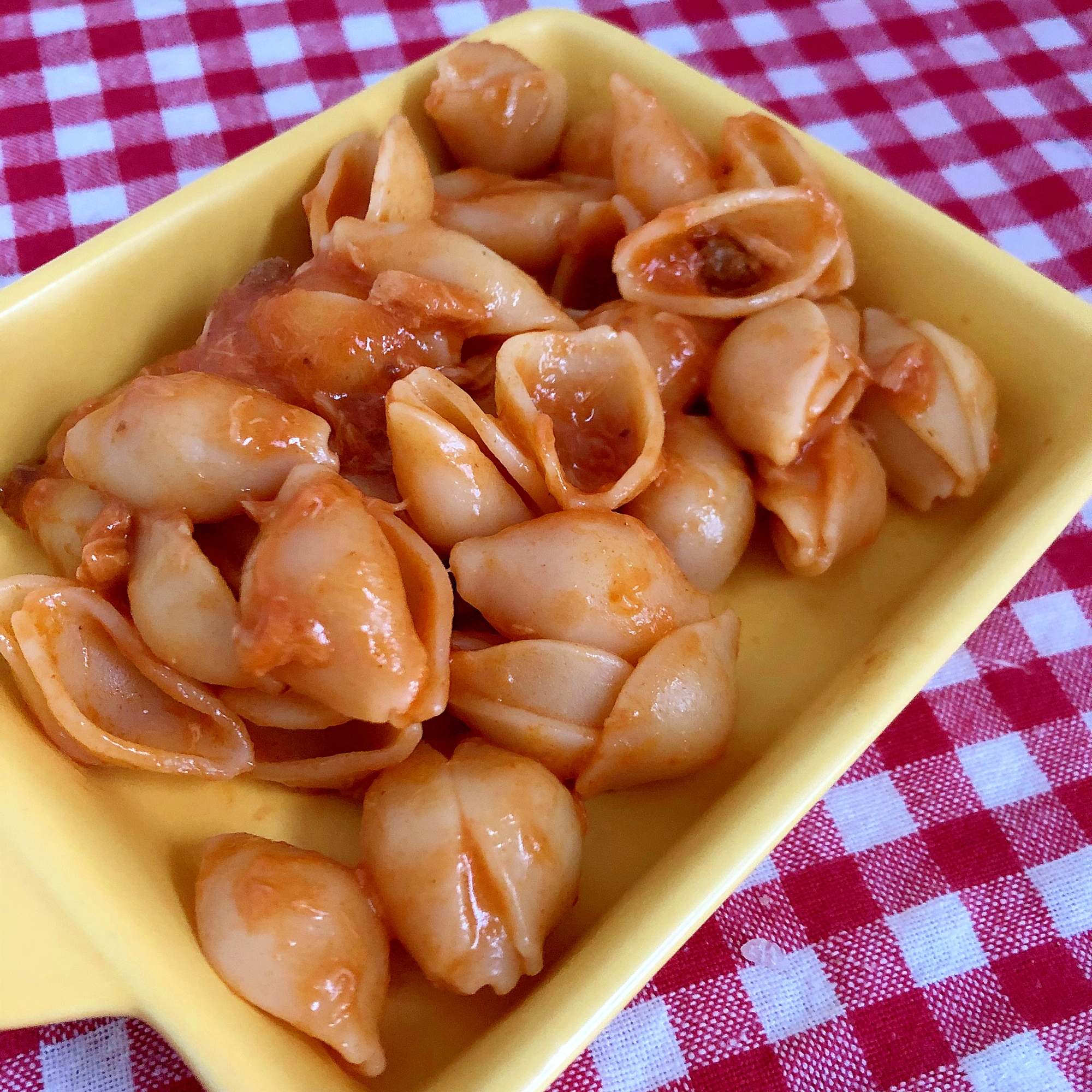 ツナとハヤシライスのパスタ☆