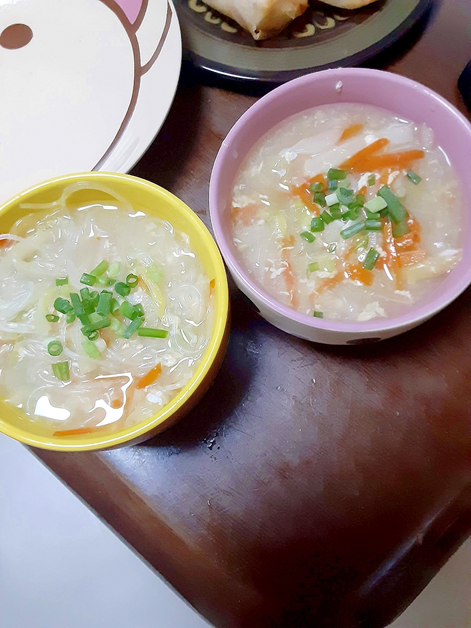 おいしいよ！春雨スープ！