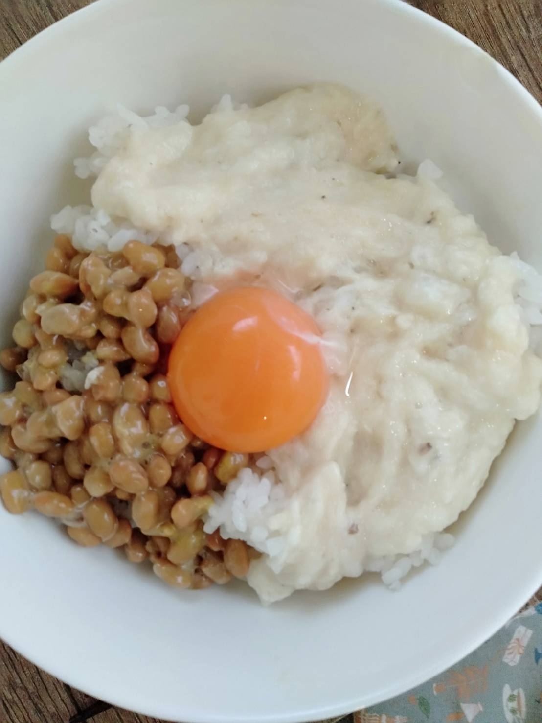 納豆とろろ丼