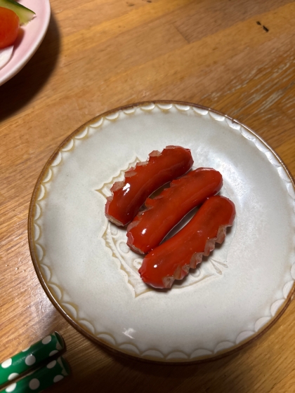 揚げ焼きウインナー