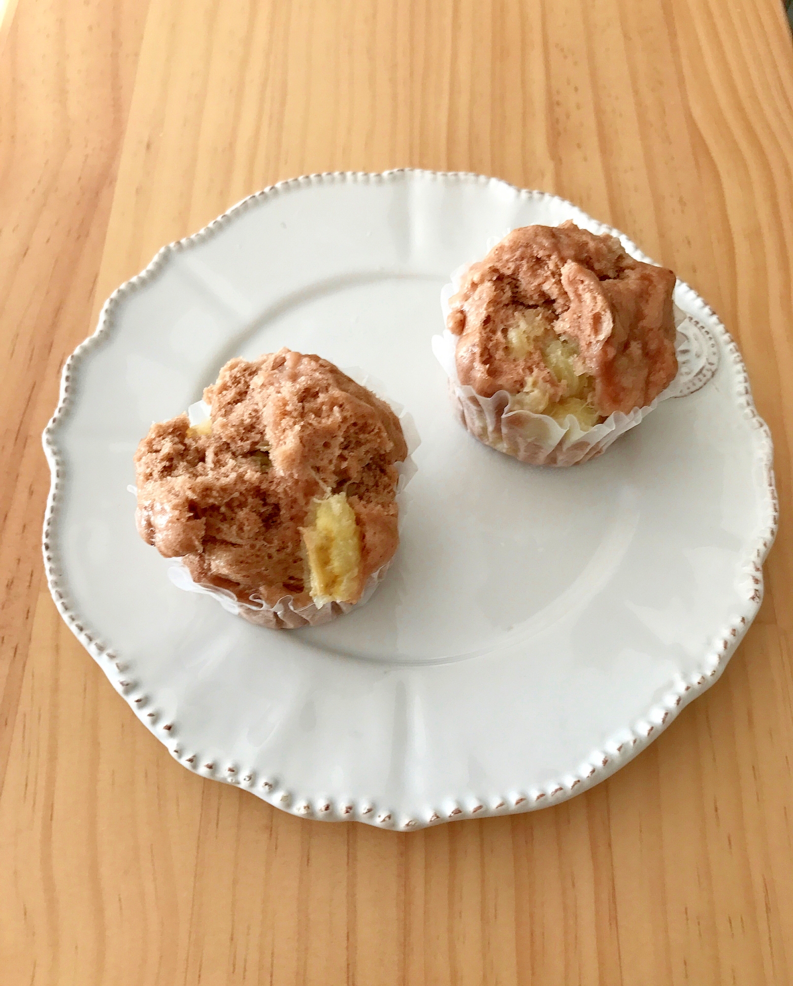 離乳食に バナナココア蒸しパン レシピ 作り方 By 楽天レシピ