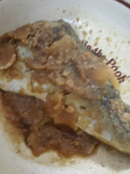 鯖の味噌生姜煮
