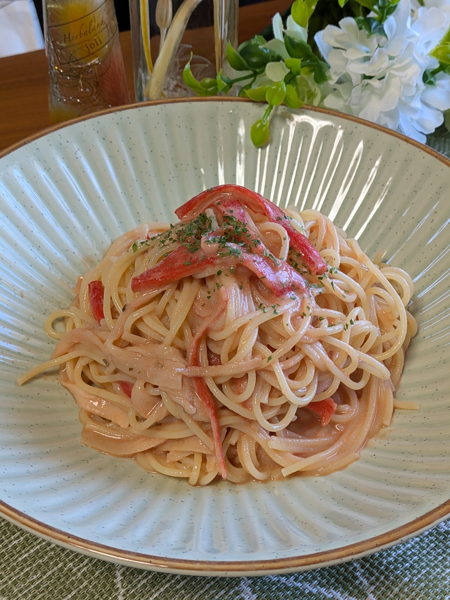 〜冷製カニカマトマトパスタ〜