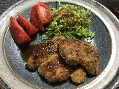 揚げずにヒレカツが出来て、ヘルシーでとっても嬉しいです！ありがとうございました。