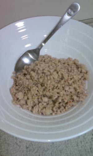 オトナのショウガ鶏そぼろ