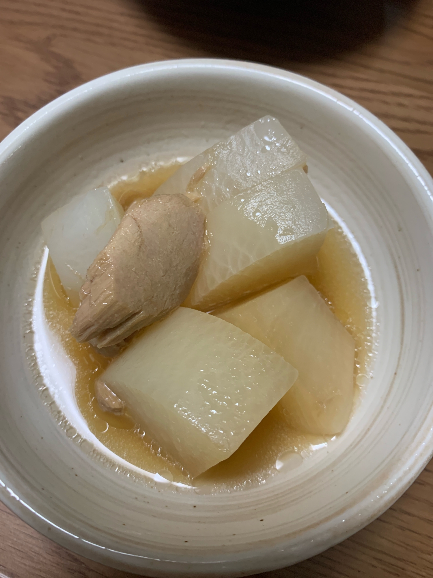 大根とツナ缶の煮物