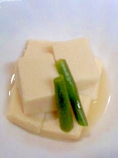 高野豆腐の白だし煮