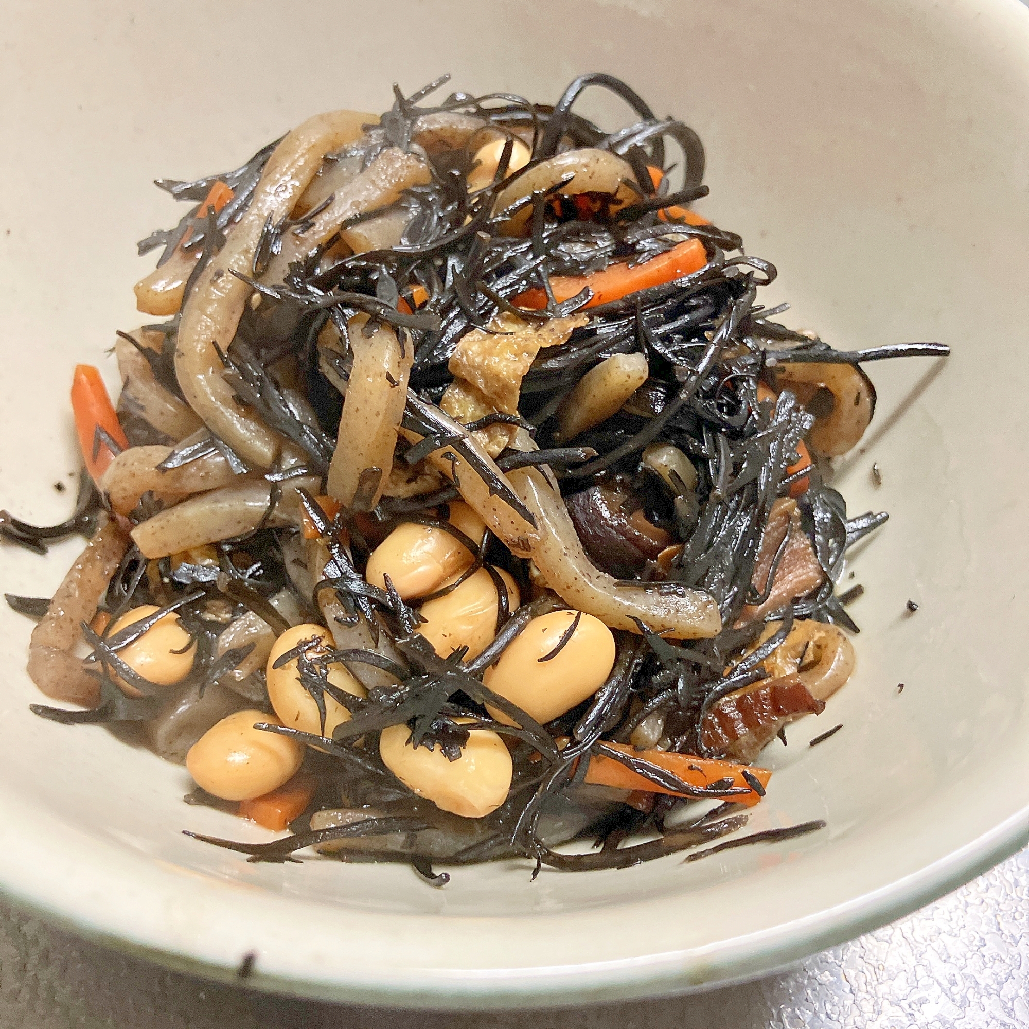 具だくさん★長ひじきの煮物