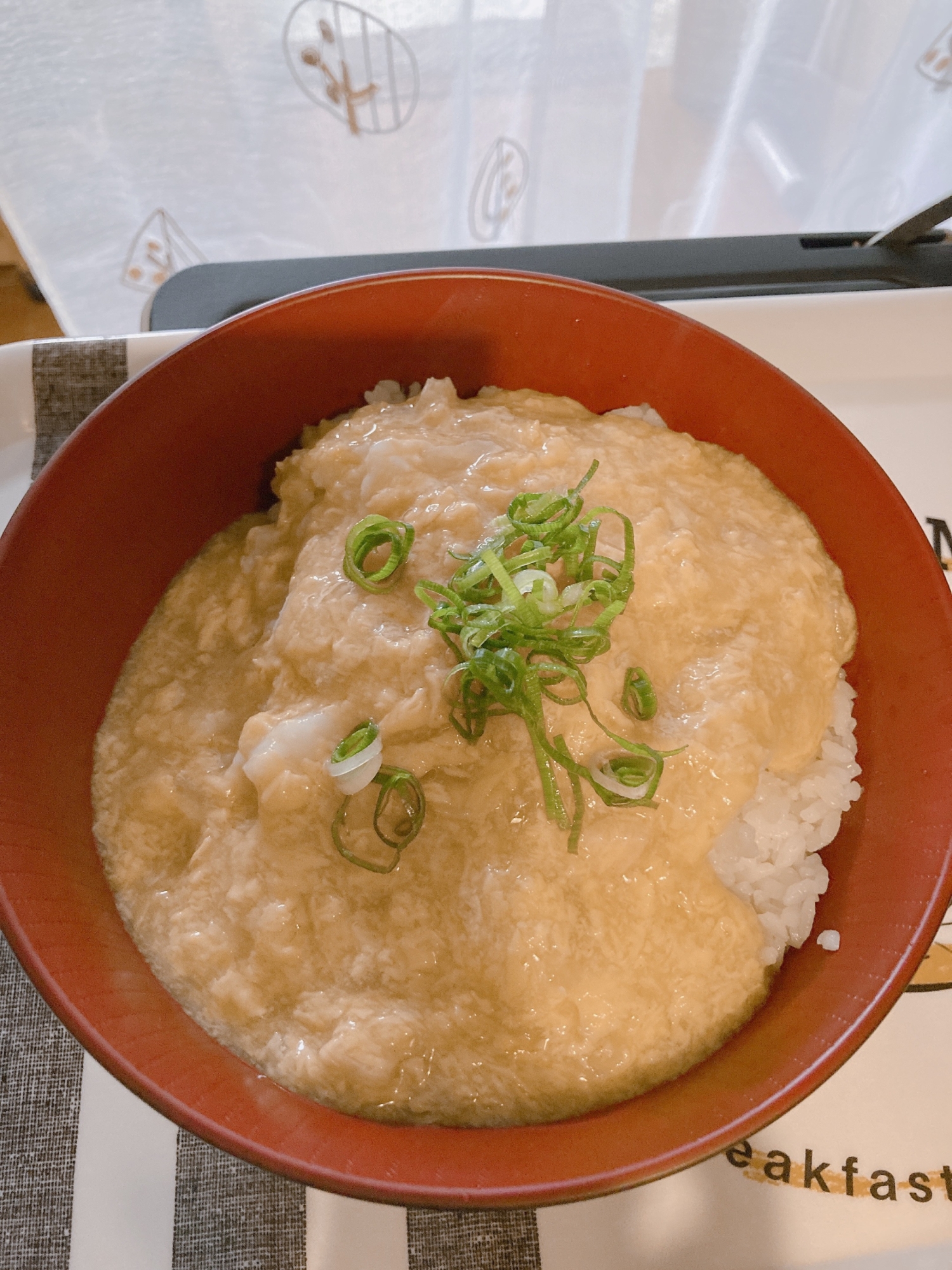 時短！簡単な卵とじ丼(^^)/