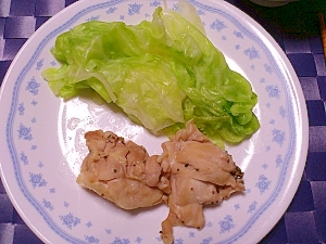 お手軽 低カロリー 鶏とキャベツのヘルシー蒸し レシピ 作り方 By Akitchen 楽天レシピ