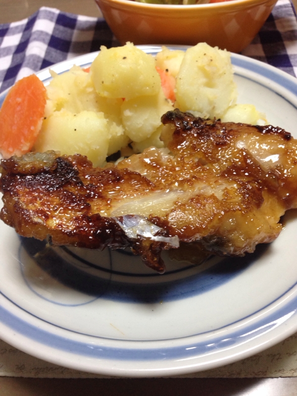 白身魚の照り焼き