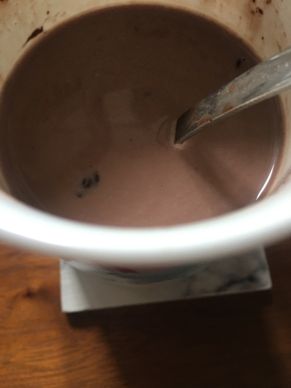 ここまで飲みやすい豆乳ココアは初めてでした(^^)
素敵なレシピありがとうございます♪