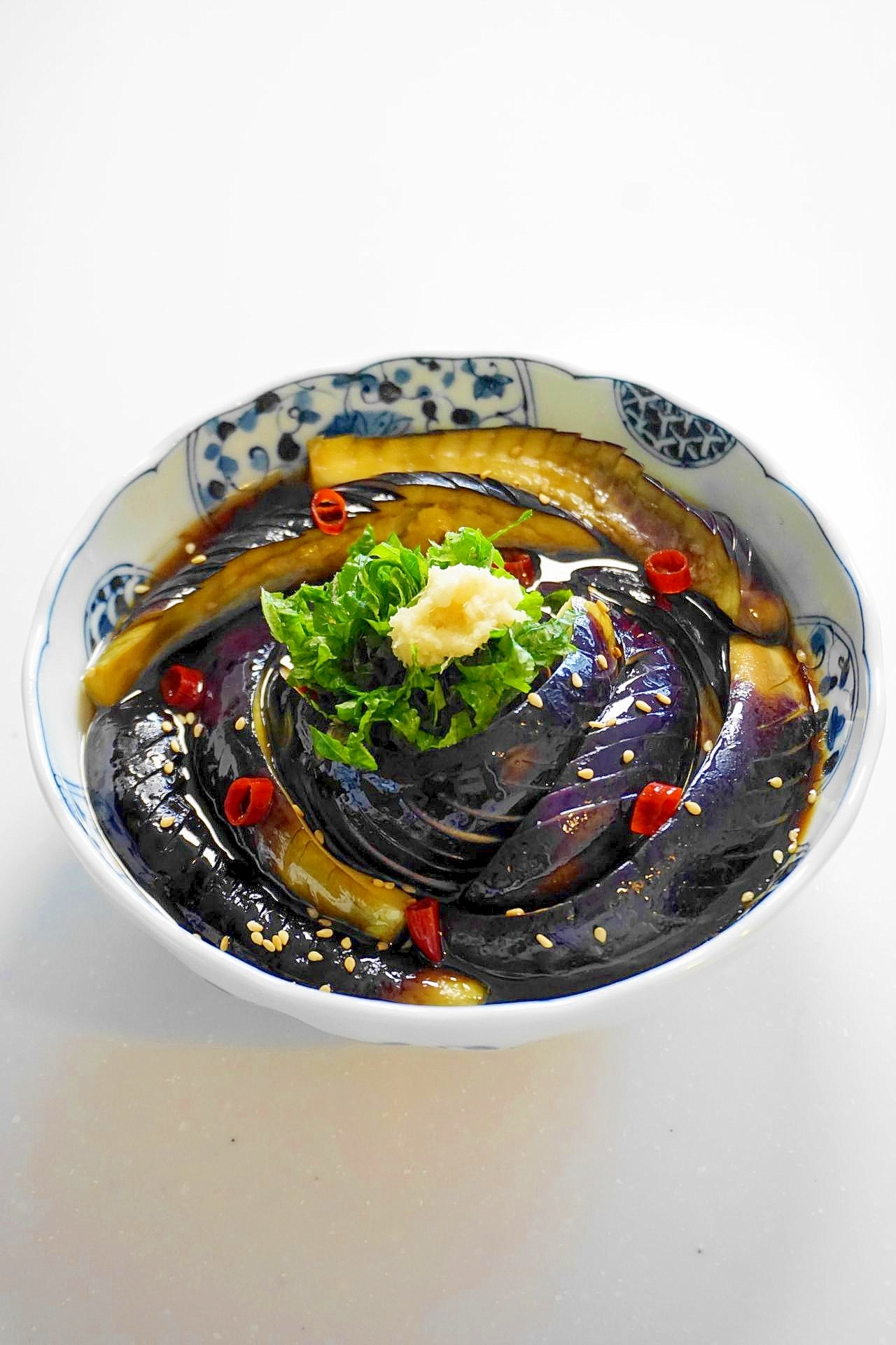 レンチンで簡単＆完結！なすの煮びたし