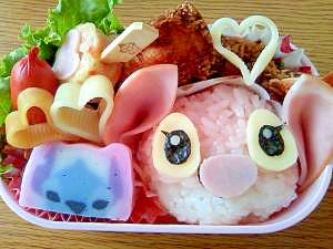 スティッチのエンジェル★キャラ弁