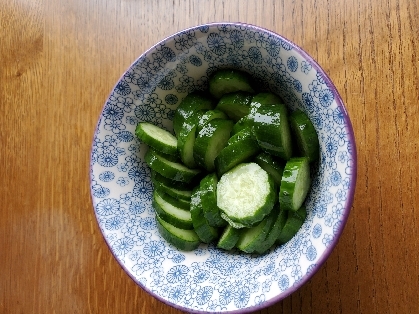 幼児食☆ きゅうり漬物