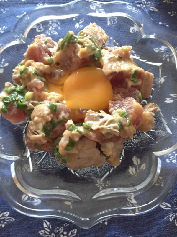 鰹のたたきでなめろう風 レシピ 作り方 By ボンド子 楽天レシピ 鰹のたたきでなめろう風 レシピ 作り方 By ボンド子 楽天レシピ