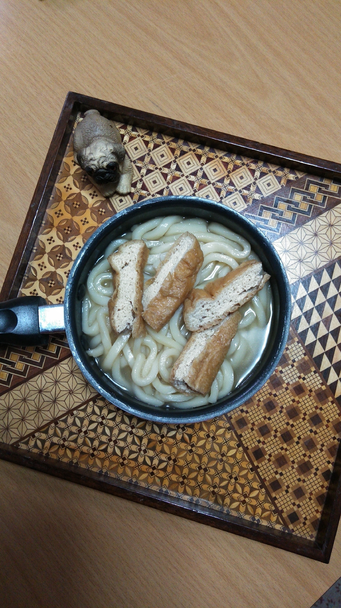 納豆のタレで作る、簡単うどん