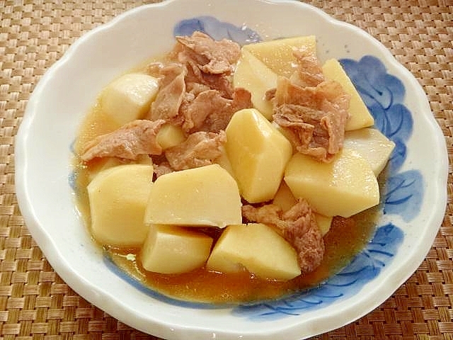 里芋と豚肉の味噌風味煮