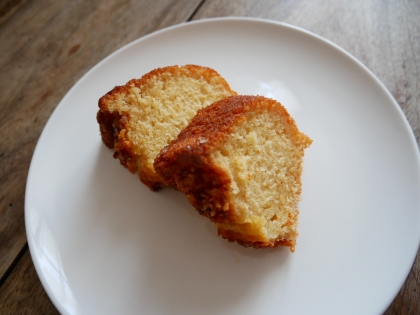 外サクッ♡中しっとり♡米粉パウンドケーキ
