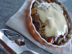 カレー残りをリメイク♪焼きカレー☆